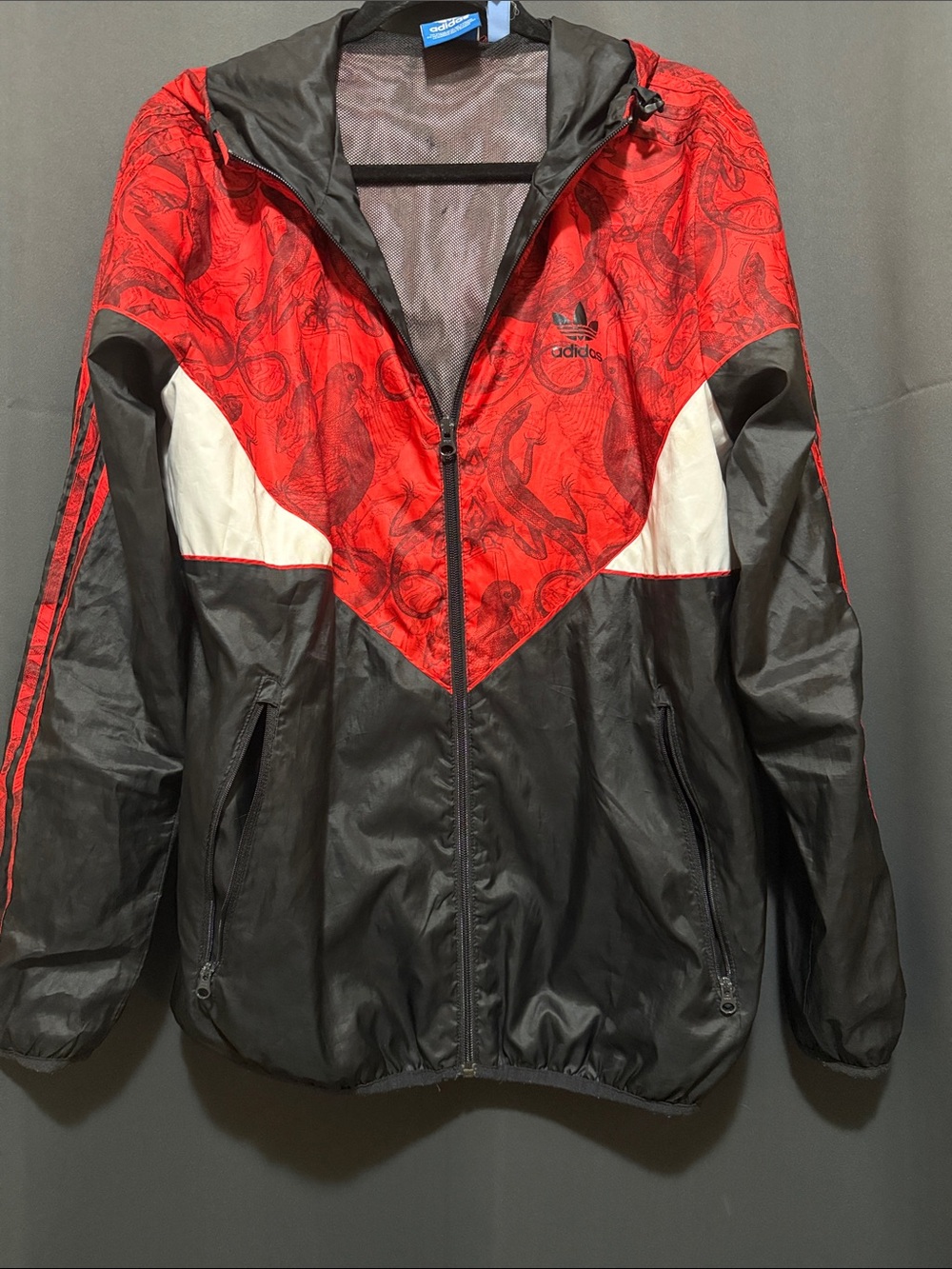 Adidas Night Creatures Lightweight Hooded Jacket M
